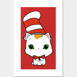 Cosplay Kitty - In A Hat Posters and Art